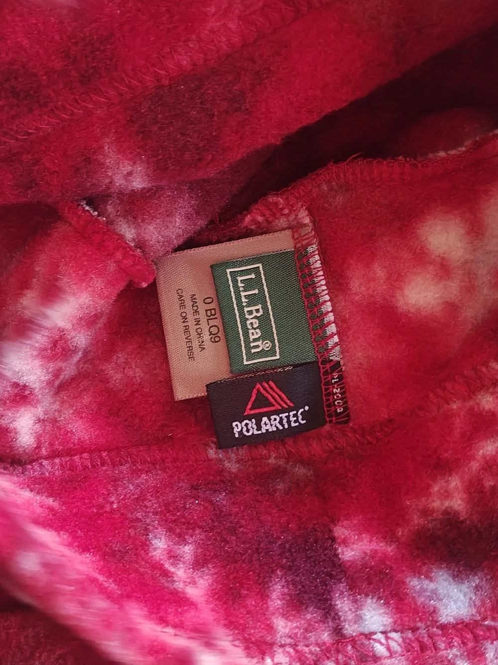 L.L. Bean bean fleece